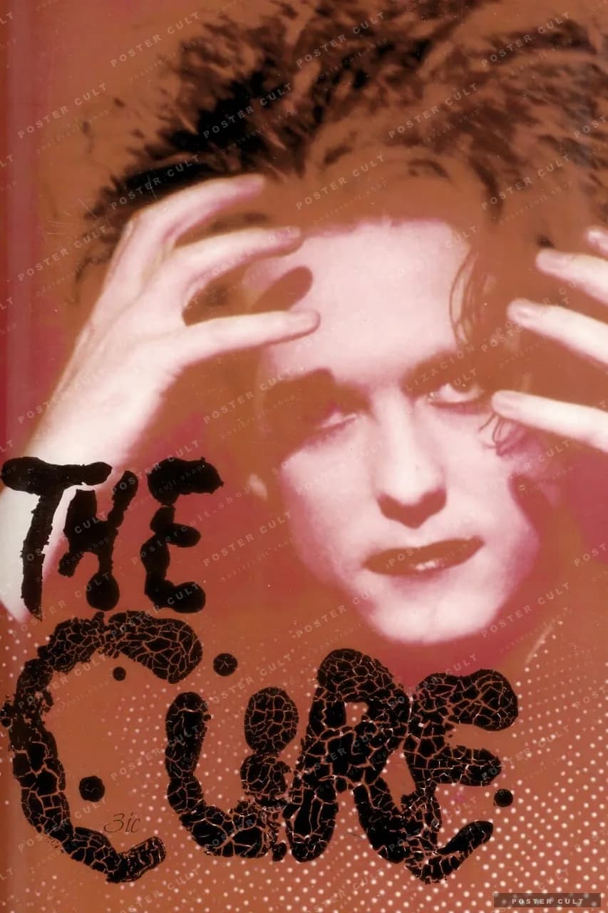 Robert Smith Portrait Hands